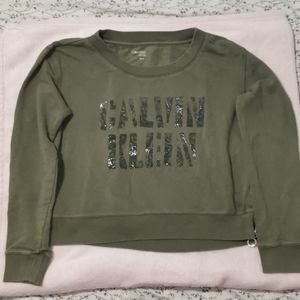 Calvin Klein Crop top long sleeve